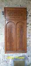 Photo 12x8 WW1 Roll of Honour inside St Peter's church, Wilburton  c2021 picture