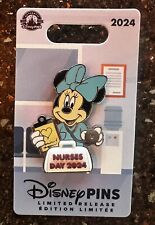 Disney Nurses Day Pin 2024 Minnie Mouse Nurse Minnie New Pin picture