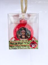 Memories Forever 15 Second Recordable RED Christmas Holiday Ornament / NEW picture