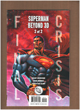 Final Crisis: Superman Beyond 3D #2 DC Mahnke Variant w/ 3D Glasses NM- 9.2 picture