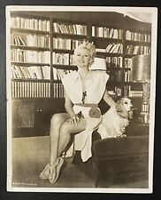 1948 Rita Hayworth Original Photo Santa Monica Home Columbia Shanghai Stamped picture