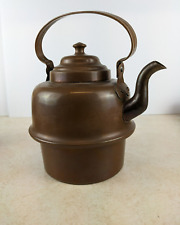 Vintage Tall Copper Tea Pot Kettle #2 on Copper Handle picture