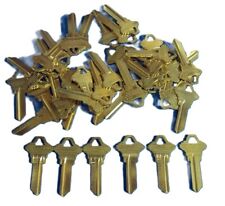 LOT OF FIFTY LOCKSMITH BRASS SC1 KEY BLANKS FITS SCHLAGE  USA MADE   50  picture