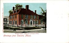 Wright Tavern, Greetings from Concord, Massachusetts MA Postcard picture