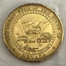 The Great Seal of The State of Nevada 36th State Souvenir Medal Coin Token 34mm picture