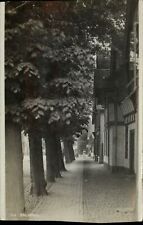 RPPC England UK Solihull street view 1910 real photo postcard picture