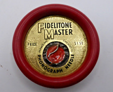 Vintage Fidelitone Master Phonograph Needle Chicago Ill Great condition picture