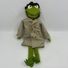 Vintage Fisher Price Kermit The Frog Detective Plush #857 Jim Henson 1981 picture