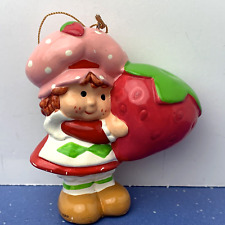 Vintage Strawberry Shortcake 1981 American Greetings Christmas Holiday Ornament picture
