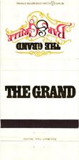 The Grand Bar and Grille, Houston Grand Hotel, Texas Vintage Matchbook Cover picture