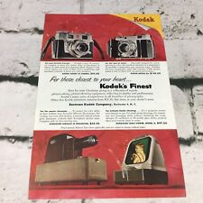1953 Print Ad Kodak Camera KodaSlide Tabletop Viewer Advertising Art picture
