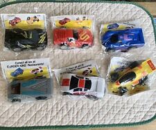 VTG 1989 BURGER KING MINI FRICTION RECORD BREAKERS CARS COMPLETE SET OF 6 NEW picture