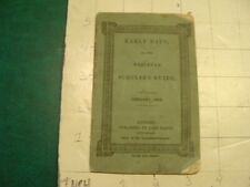 original feb.1860 - Early Days; or WESLEYAN SCHOLAR'S GUIDE; 36pages - London picture