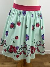 Disney Dress Shop Epcot UK United Kingdom Minnie Floral Skirt Women's XL picture
