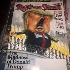 Donald trump On Cover Of Rolling Stones Magazine October 2017 picture