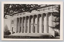 Red Bluff California, Tehama County Court House Vintage RPPC Real Photo Postcard picture