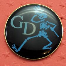 Greatful Dead Dancing Skeleton Pin GD Jerry Garcia Rock & Roll Pin picture