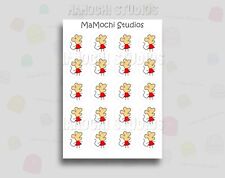 Cute Dressy Mouse Circle Stickers, 1
