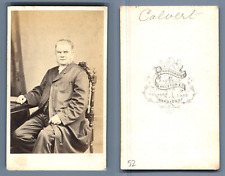 Reverend James Calvert, Wesleyans Methodist Church CDV, Appleton & Co., Bradford picture