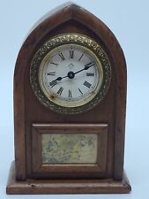 Vintage ANSONIA Working Mini Reproduction of 1830 Beehive Clock - Burroughs Co. picture