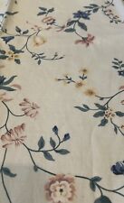 VTG Custom Floral Curtains 63”  Panels W/ Tiebacks Shabby Granny Core Pillow picture