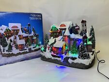 Holiday Living Ryan's Sled and Ski Resort Animatronic Lighted Musical Village picture