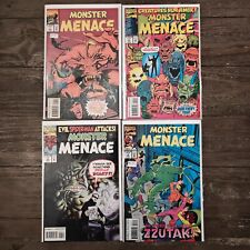 1993 Marvel MONSTER MENACE #1 2 3 4 Comic Books Bagged & Boarded ~ FULL SET VG+ picture