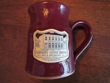 Deneen Pottery Mug Farmers Guest House Bed Breakfast Galena,IL / MUG COLLECTORS picture