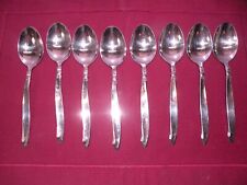 Set Of 8 Oneida ONEIDACRAFT PREMIER Stainless SHORELINE Soup Spoons 6 7/8 GF3 picture