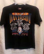 Vintage Single Stitch 1995 Tucson Harley Davidson Arizona Mens M T Shirt Rare picture