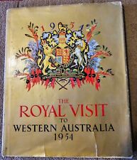 Vintage 1954 Royal Visit to Western Australia March to April Queen Elizabeth picture