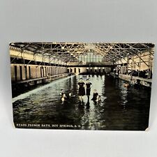 Antique Postcard Evans  Plunge Bath, Hot Springs South Dakota 1911 picture
