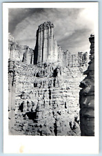 Moab Utah UT Postcard RPPC Photo Rock Formations Fisher Towers Harry Reed picture