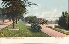 Riverside Park-Toledo, Ohio OH-1908 posted antique postcard picture