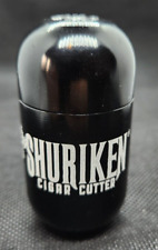 Shuriken Cigar Cutter - BLACK Finish - Minnesota Seller NEW picture