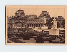 Postcard Tuileries Garden and Louvre Palace, Paris, France picture