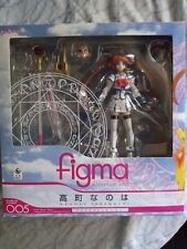 Max Factory Figma 005 Nanoha Takamachi Barrier Jacket Ver. Complete w/ Packaging picture