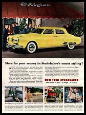 1950 Studebaker Regal De Luxe Land Crusier Four-Door Sedan Vintage Print Ad picture