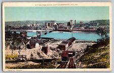 Pittsburgh, Pennsylvania PA - From Castle Shannon Incline - Vintage Postcard picture