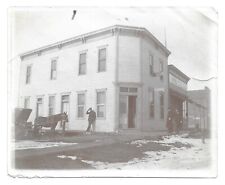 Post Office at Grant Nebraska, Antique Snapshot Photo, Early View picture