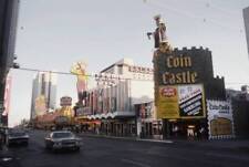 Downtown Las Vegas And The Golden Nugget, Pioneer Club And 4 Que - 1970s Photo picture