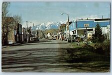 Absarokee Montana Postcard Entrance Beartooth Mountains & Wilderness 1981 Posted picture