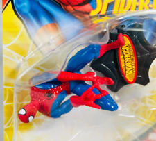 RARE MARVEL SPIDER-MAN KEYCHAIN SPIDER SENSE WITH WEB CLIMBING ACTION 2009 picture