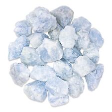 Blue Calcite Crystals - Raw Rough Gemstones Bulk - Natural Rough Stones Healing picture