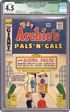 Archie's Pals 'n' Gals #23 CGC 4.5 QUALIFIED 1963 4392292001 1st app. Josie picture