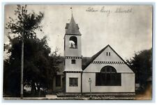 c1910's Salem Congregational Church Salem Iowa IA RPPC Photo Antique Postcard picture