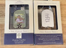 2004 NOS Hallmark The Family Tree Growing Together Photo Holder/Ornament (2) B picture