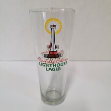 Lighthouse Lager Beer Glass Belize Brewing Co. Blissfully Belizean  picture