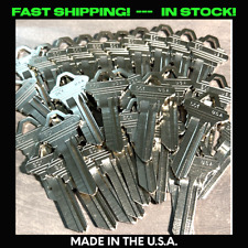 50 ILCO SCHLAGE SC-1 House Key Blanks NICKEL PL Maintenance RE Agency-Apartments picture