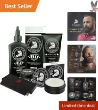 Beard Grooming Kit - Fortify Conditioner - Jelly Oil - Relaxing Balm - Wax picture